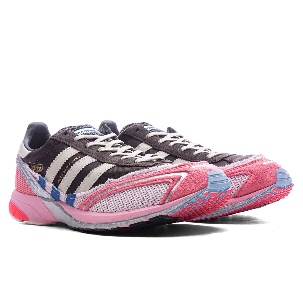 adidas Originals x Bad Bunny Adizero SL72 'Nostalgic Trio' - Brown/Clear Pink/Hazel Rose