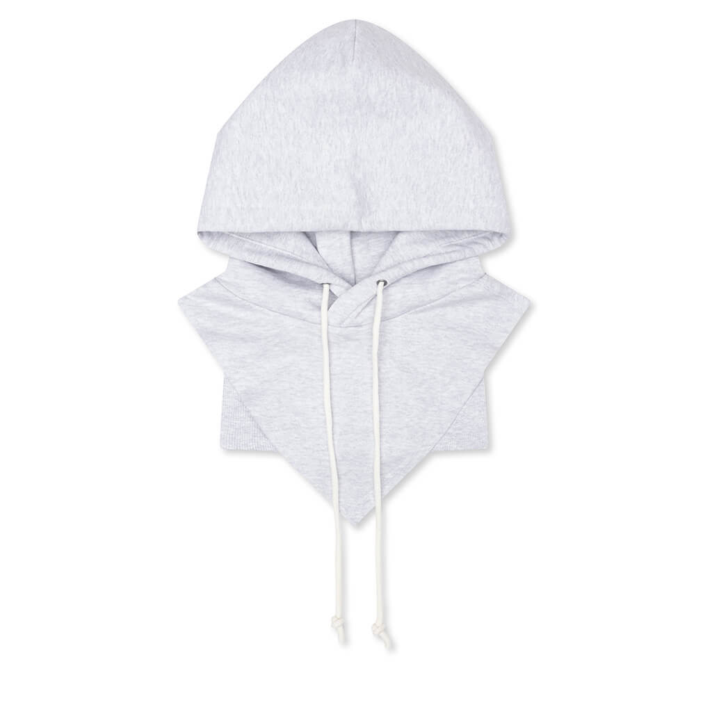 adidas Originals x Bad Bunny Heavy Crew Neck & Hooded Balaclava Sweatshirt - Light Grey Heather