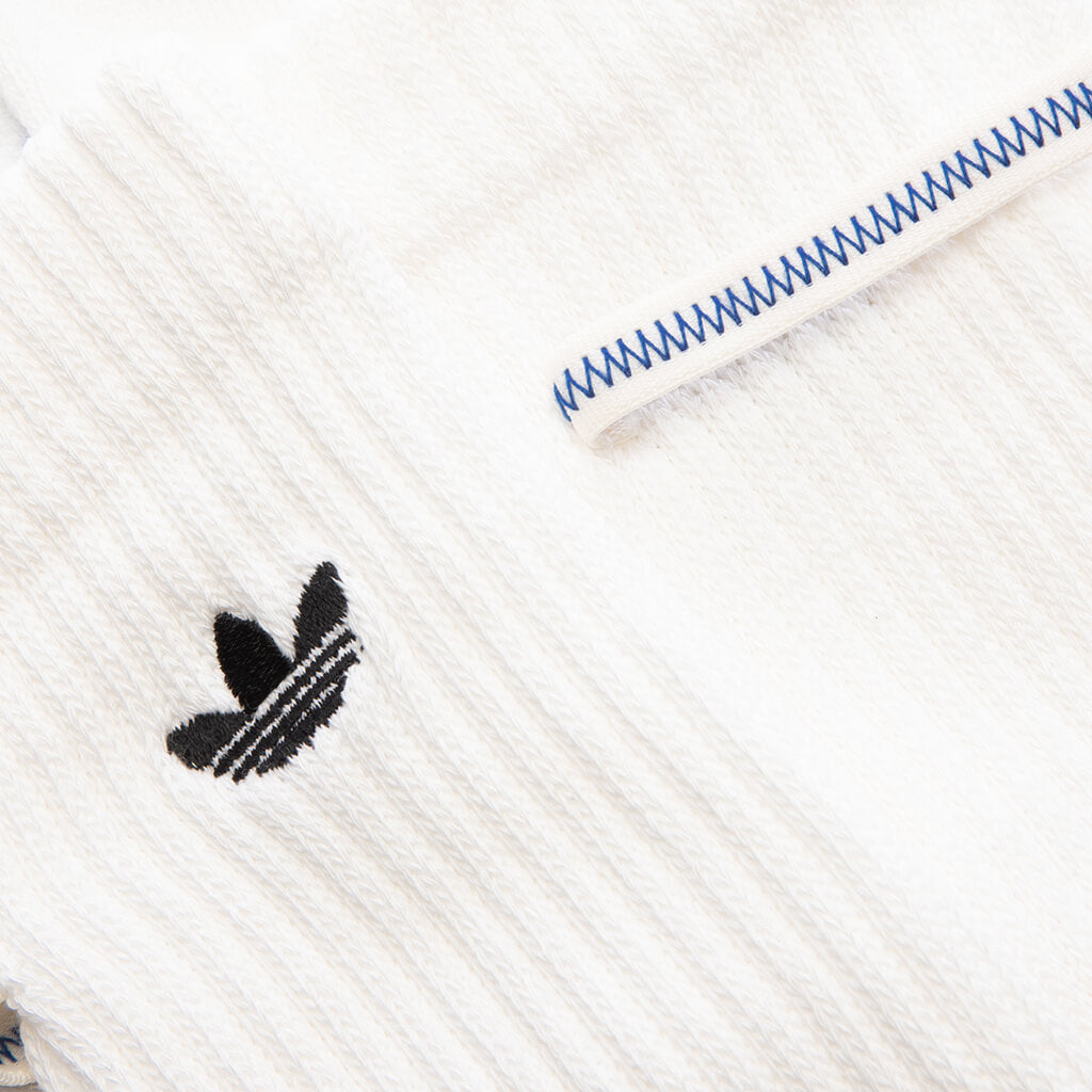 adidas Originals x Bad Bunny Crew Sock 3 Pack - Crew White