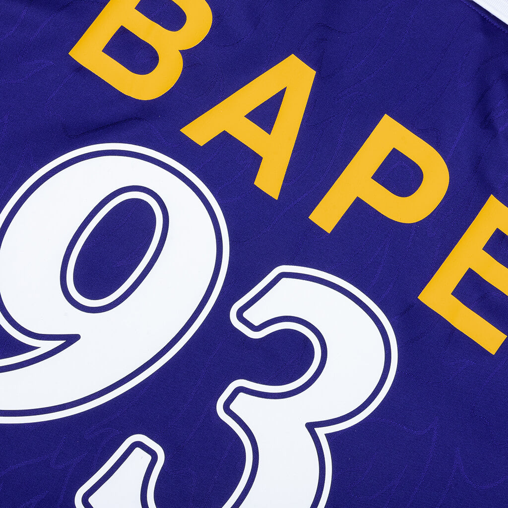 adidas Originals x BAPE S/S Flame Jersey - Japan Blue