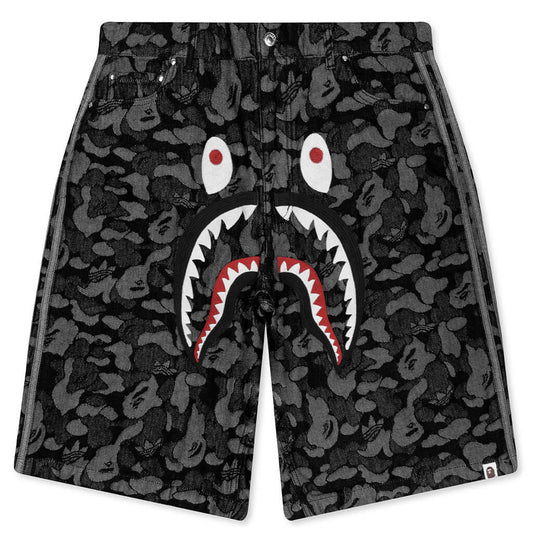 adidas Originals x BAPE Shark Denim Jorts - Black