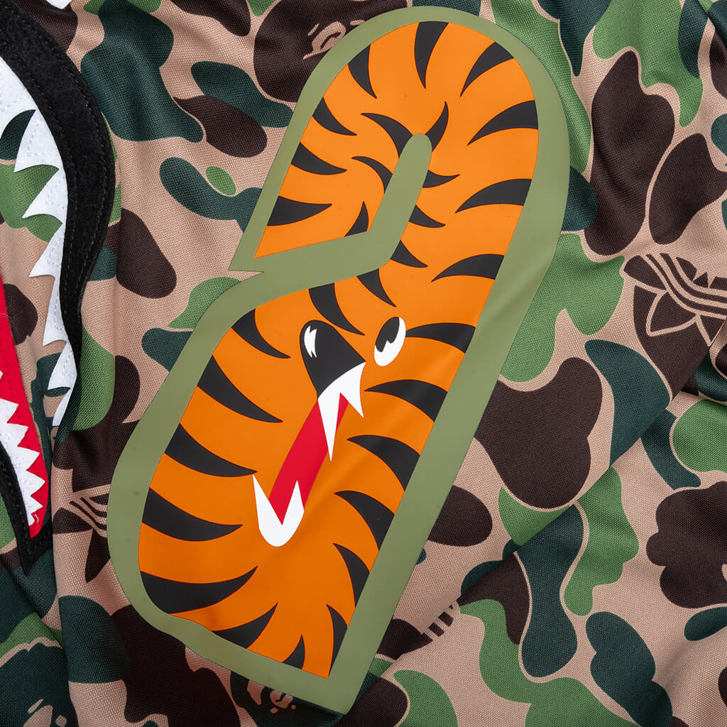 adidas Originals x BAPE Shark Track Hoodie - Crew Green