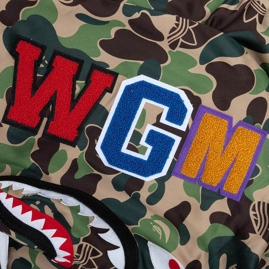 adidas Originals x BAPE Shark Track Hoodie - Crew Green