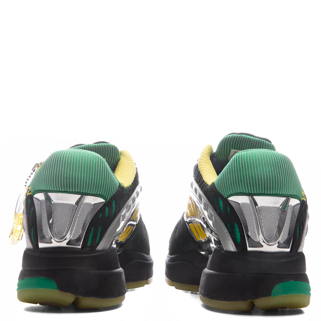 adidas Originals x Brain Dead Climacool 2 - Core Black/Impact Yellow/Silver Metallic