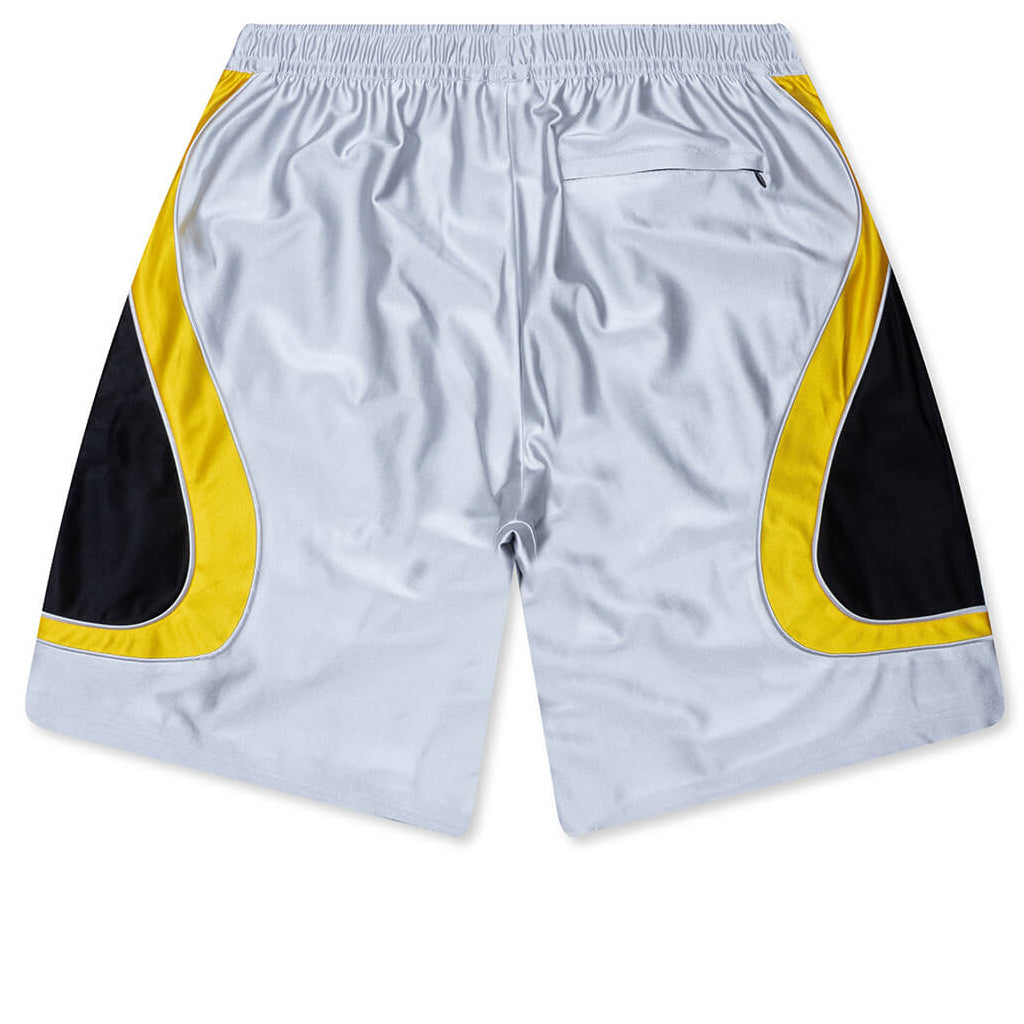 adidas Originals x Brain Dead FB Short - Silver Metallic