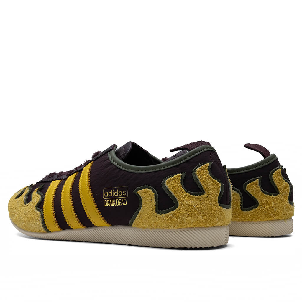 adidas Originals x Brain Dead Japan Low - Shadow Brown/Hazel Yellow/Off White