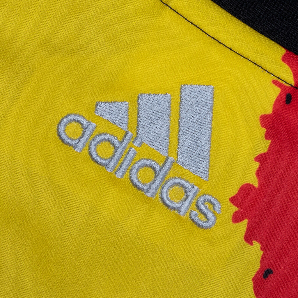 adidas Originals x Brain Dead L/S Jersey - Black/Eqt Yellow