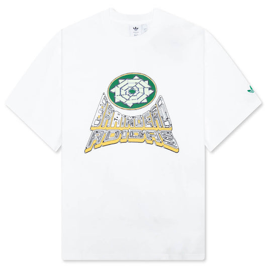 adidas Originals x Brain Dead T-Shirt - Core White