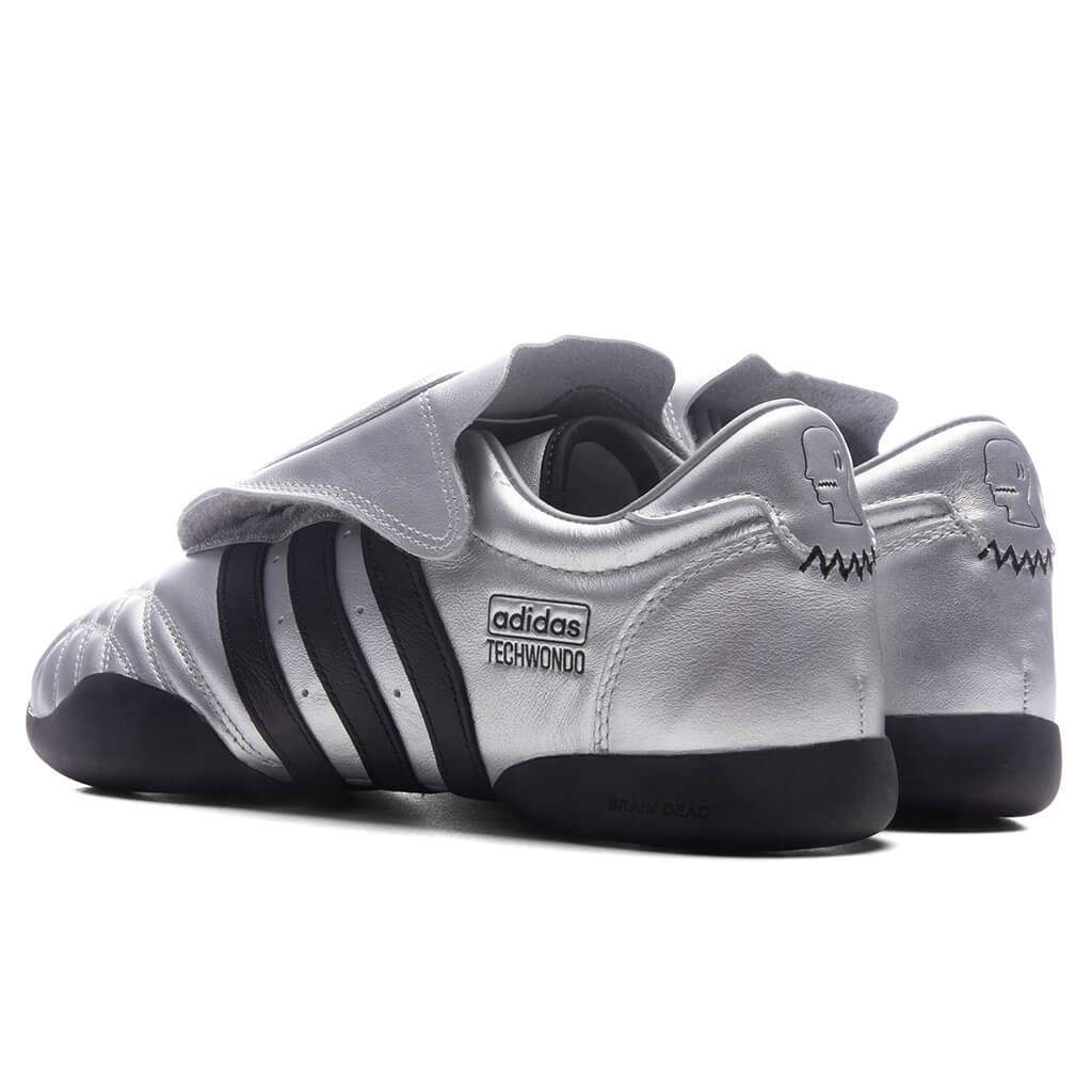 adidas Originals x Brain Dead Techwondo - Silver Metallic/Core Black/Cloud White