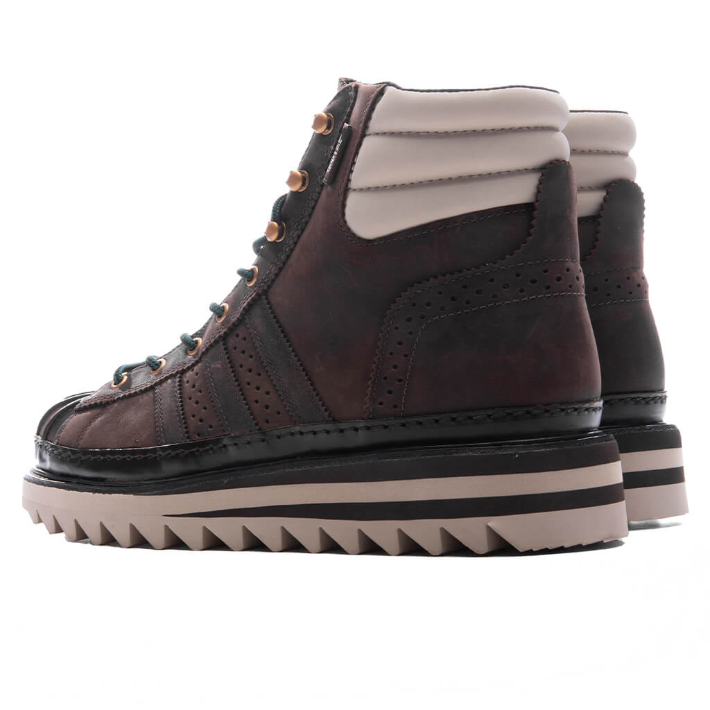 adidas Originals x CLOT Pro Model By Edison Chen - Dark Brown/Wonder Beige