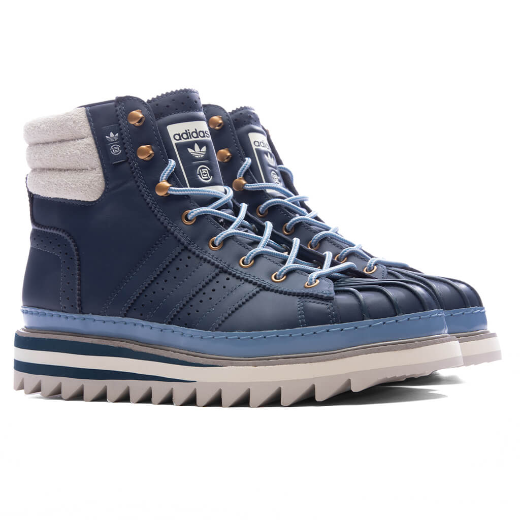 adidas Originals x CLOT Pro Model By Edison Chen - Mineral Blue/Cream White