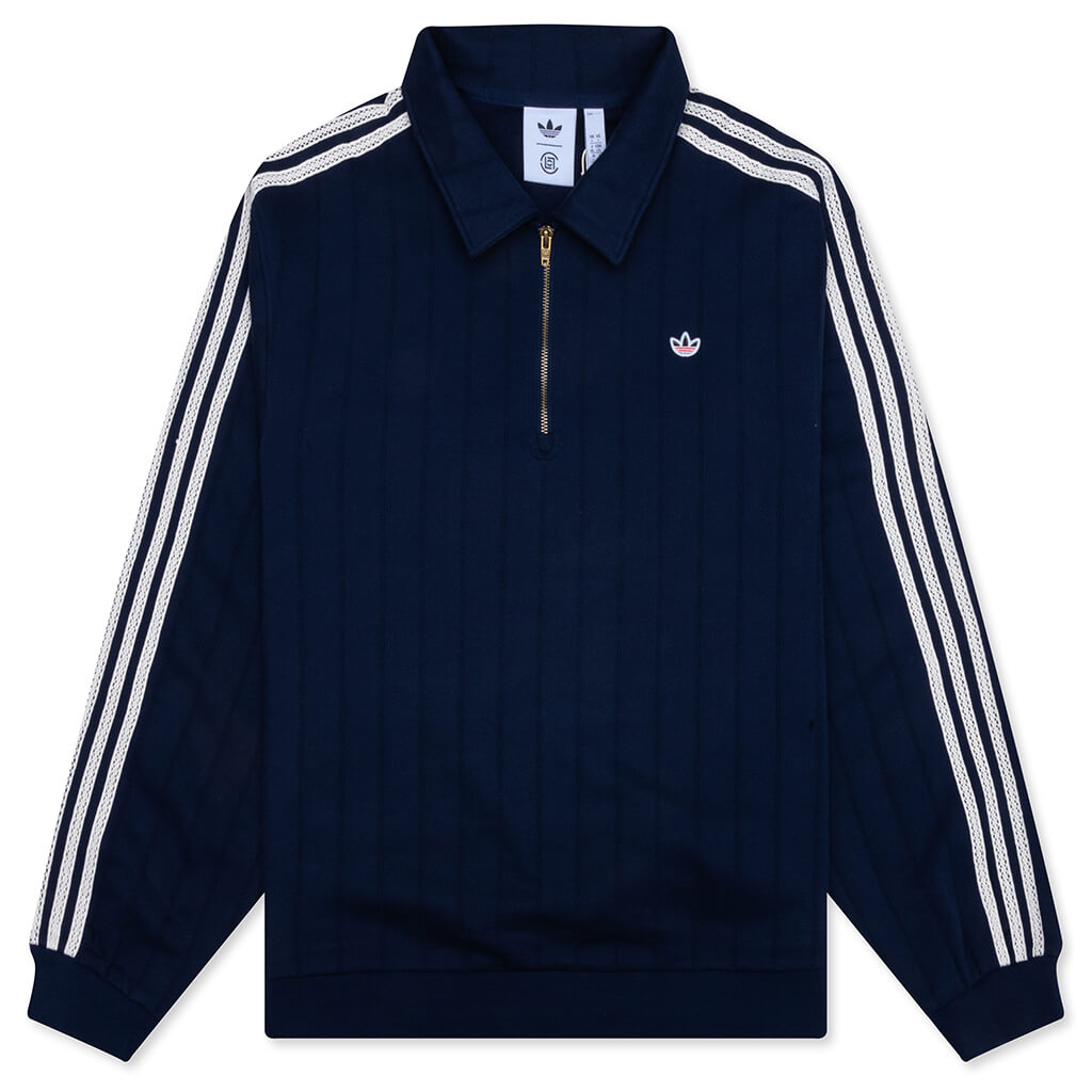 adidas Originals x CLOT by Edison Chen Quarter Zip - Night Indigo