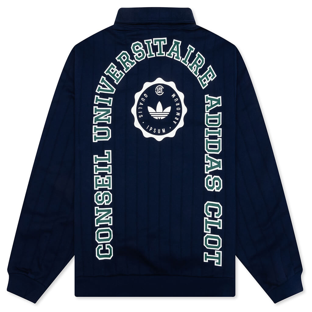 adidas Originals x CLOT by Edison Chen Quarter Zip - Night Indigo