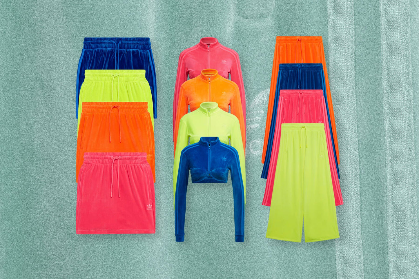 adidas Originals x Jeremy Scott Women's Track Pants - Solar Pink