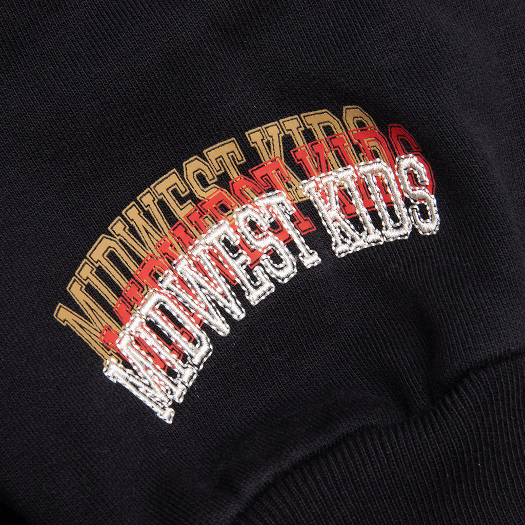adidas Originals x Midwest Kid's Heavy Hoodie - Black