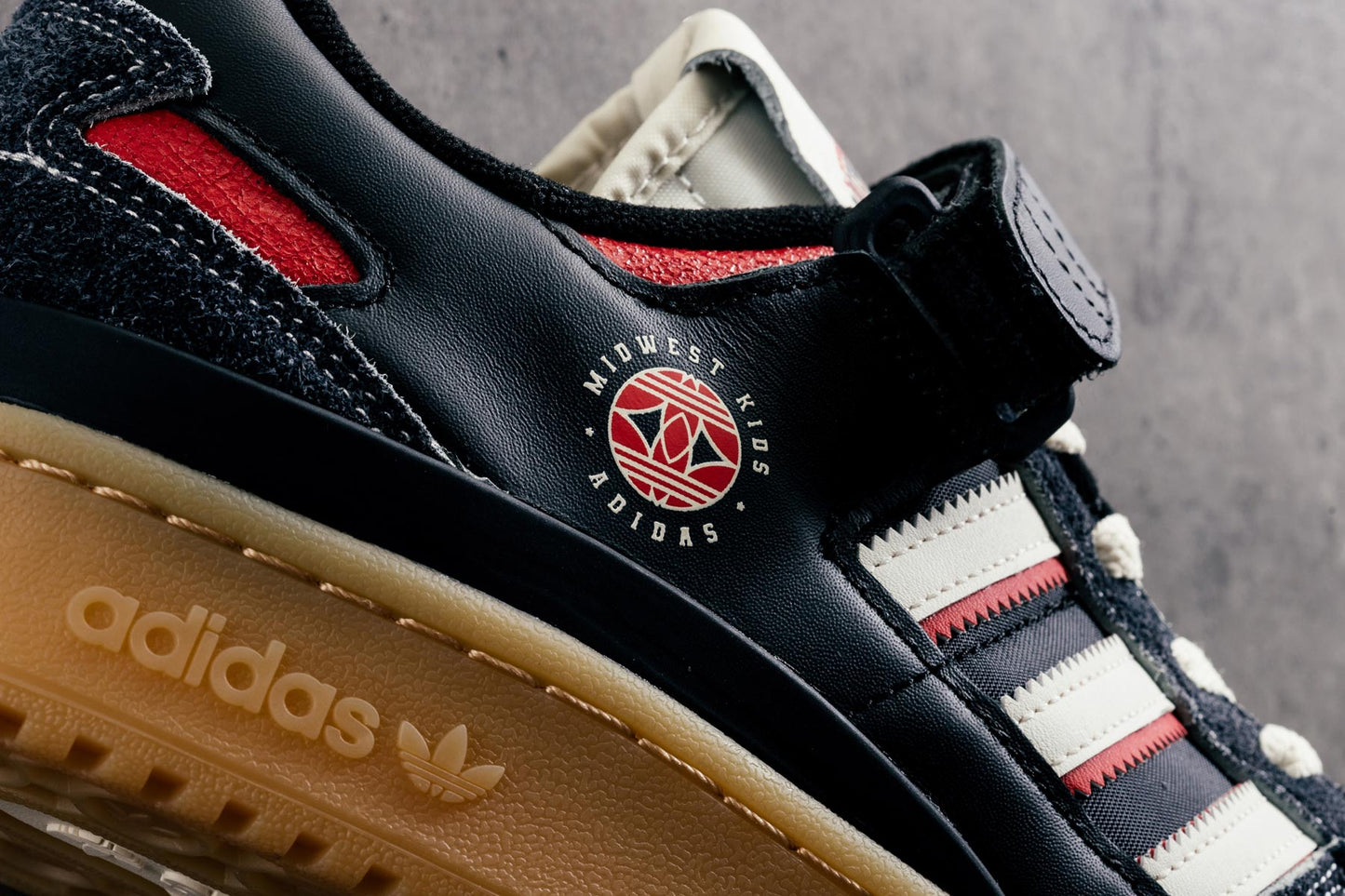 adidas Originals x Midwest Kid's Forum OG 84 Low - Core Black/Off-White
