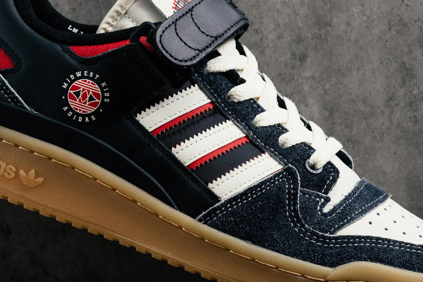 adidas Originals x Midwest Kid's Forum OG 84 Low - Core Black/Off-White
