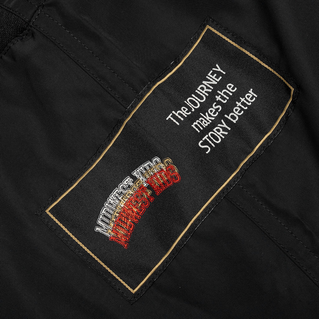 adidas Originals x Midwest Kid's Track Top - Black/Cardboard