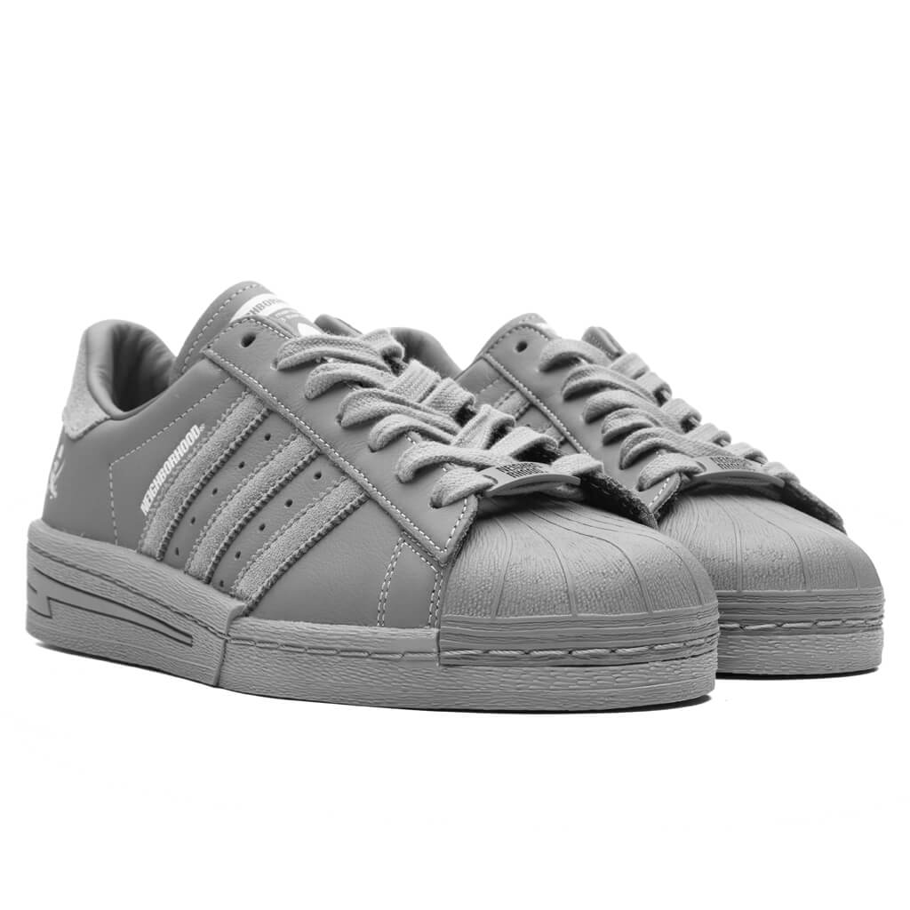 adidas Originals x Neighborhood Superstar - Grey/Grey/Cloud White