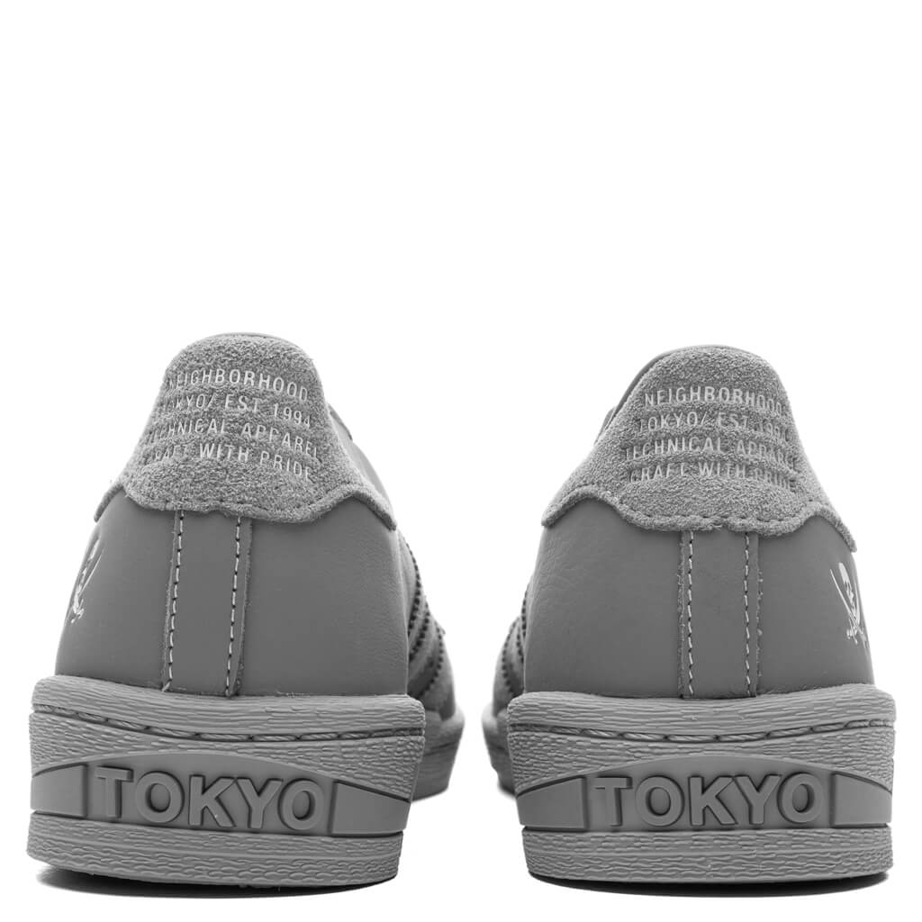 adidas Originals x Neighborhood Superstar - Grey/Grey/Cloud White