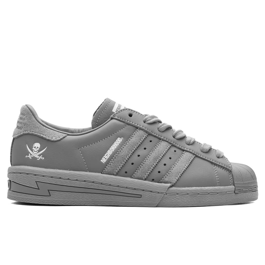 adidas Originals x Neighborhood Superstar - Grey/Grey/Cloud White