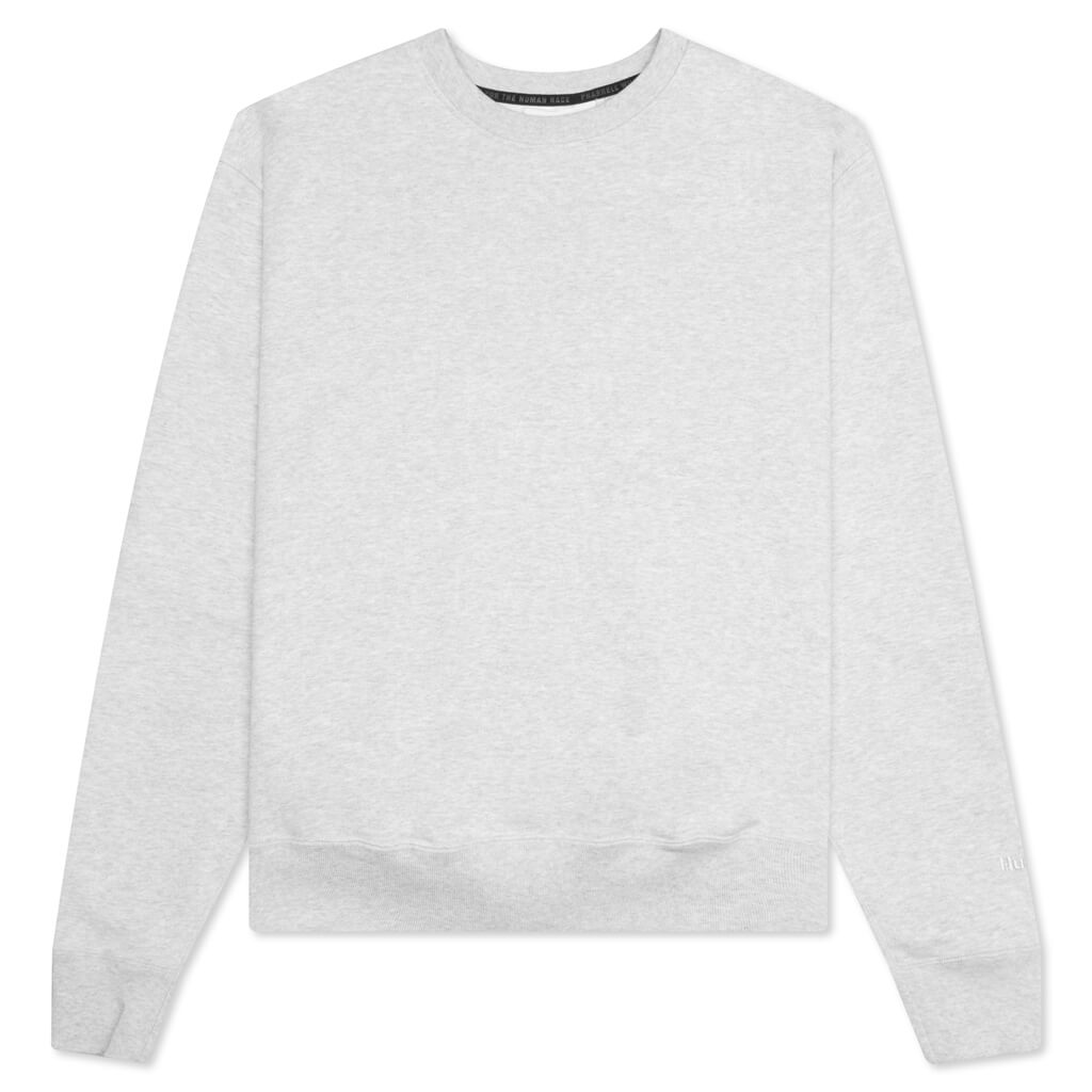 adidas Originals x Pharrell Williams Basics Crew - Light Grey Heather