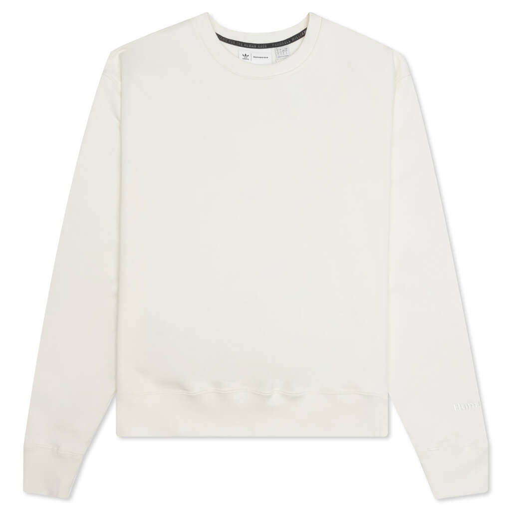 adidas Originals x Pharrell Williams Basics Crew - Off-White