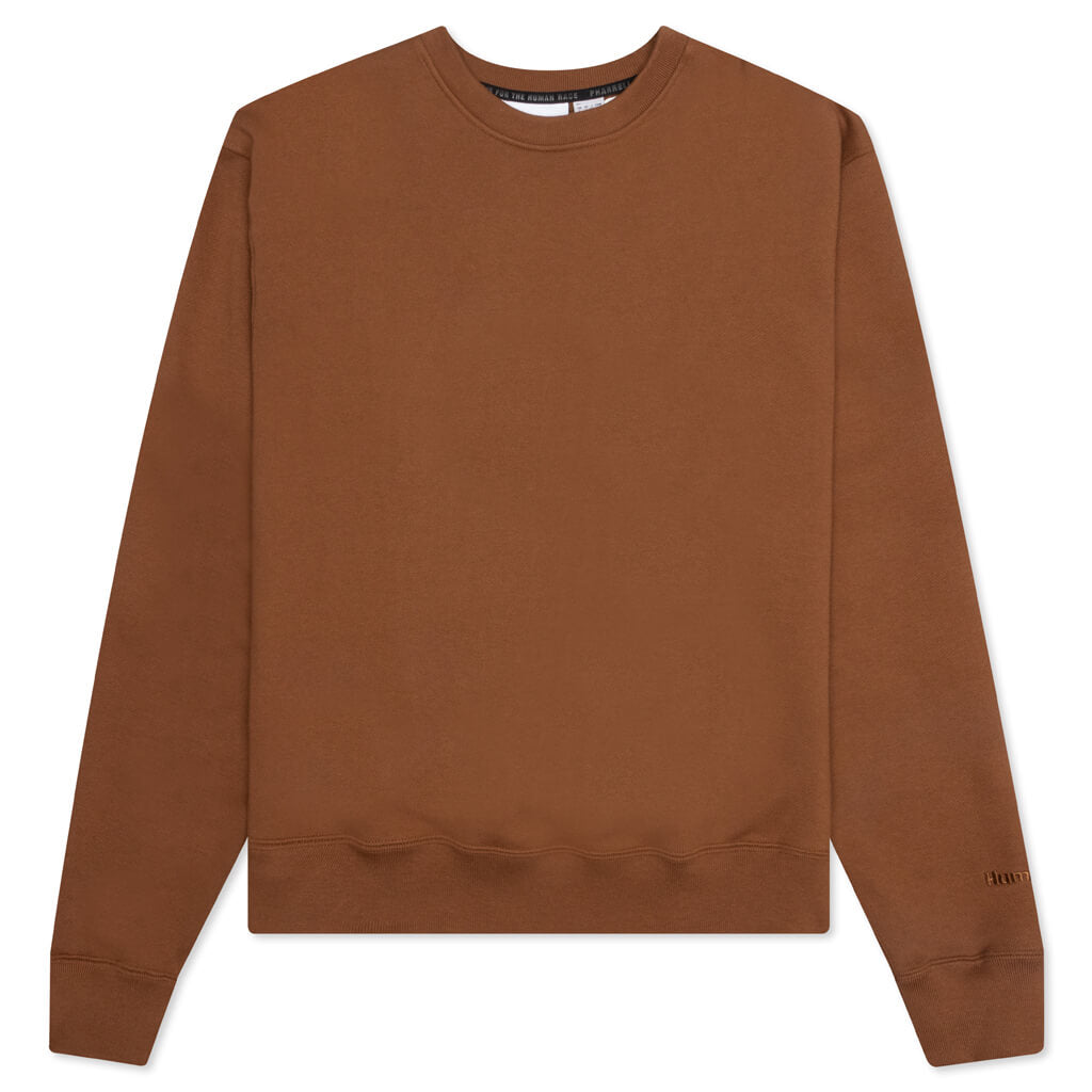 adidas Originals x Pharrell Williams Basics Crew - Wild Brown