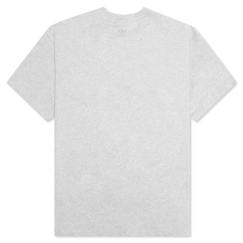 adidas Originals x Pharrell Williams Basics Shirt - Light Grey Heather