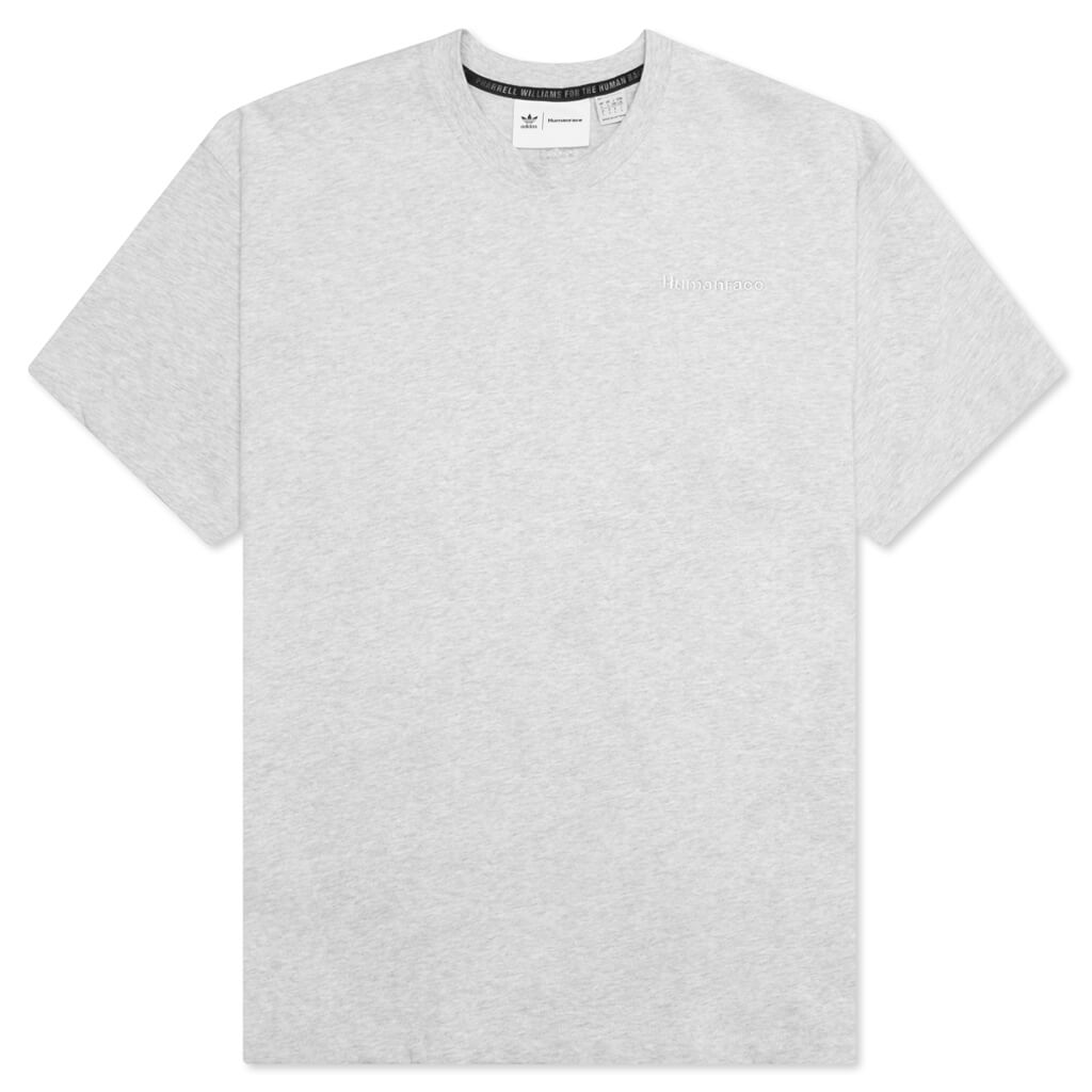 adidas Originals x Pharrell Williams Basics Shirt - Light Grey Heather