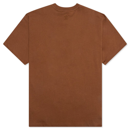 adidas Originals x Pharrell Williams Basics Shirt - Wild Brown