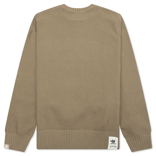 adidas Originals x Song For The Mute Knit Crew - Hemp