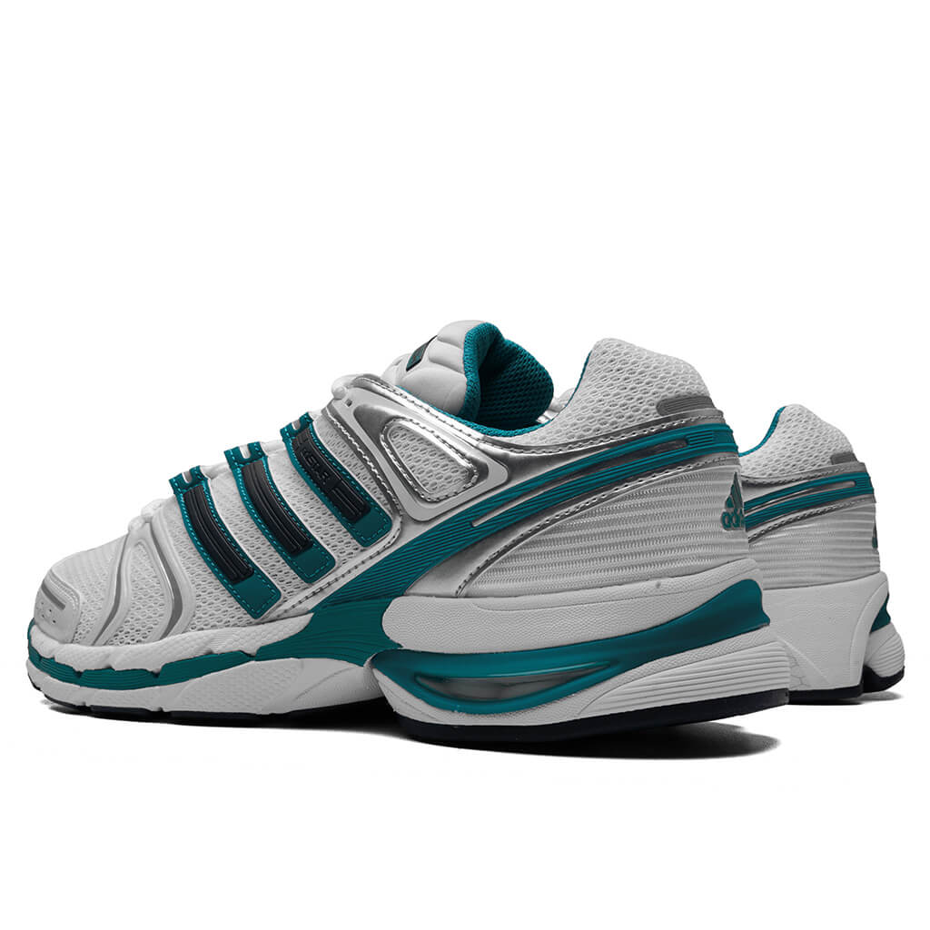 adidas Originals x Sporty & Rich Adistar Control 5 - White/Carbon/Pure Teal