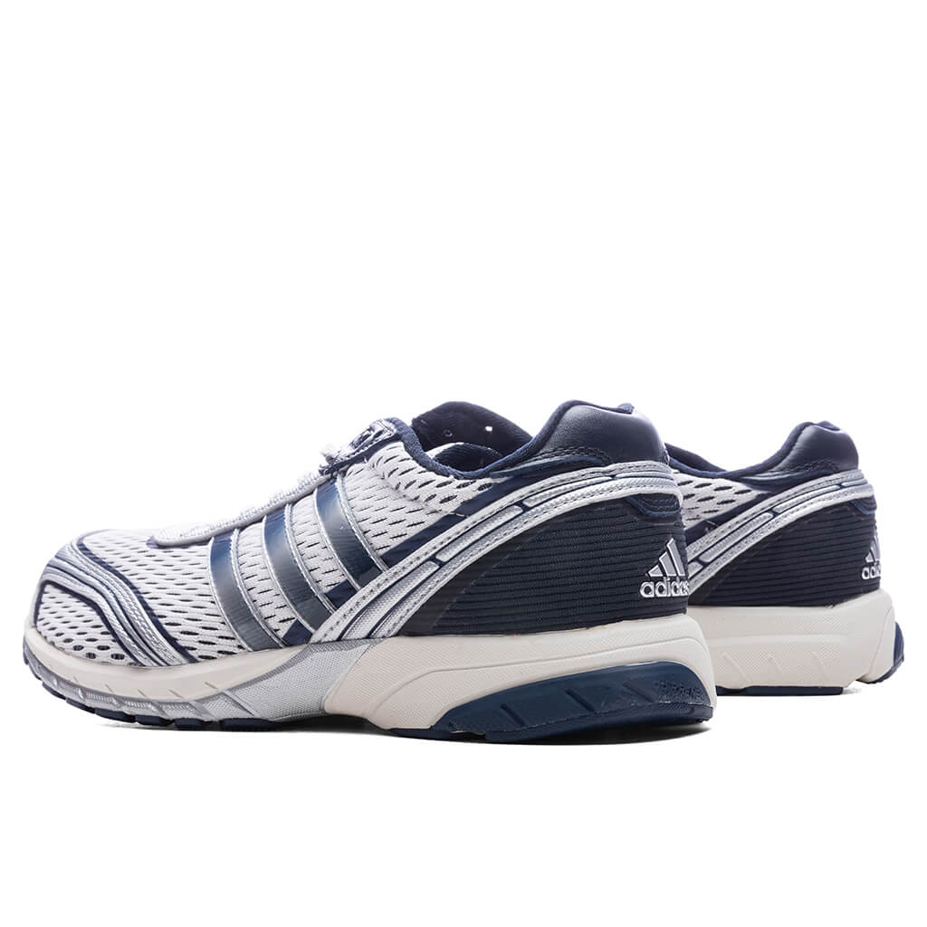 adidas Originals x Sporty & Rich Women's Adizero Adios - Cloud White/Collegiate Navy/Cloud White