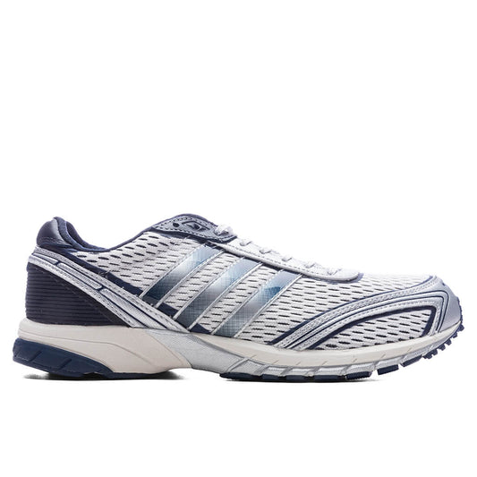 adidas Originals x Sporty & Rich Women's Adizero Adios - Cloud White/Collegiate Navy/Cloud White