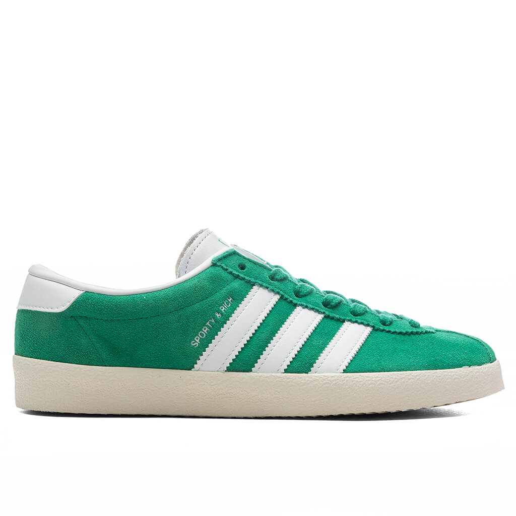 adidas Originals x Sporty & Rich Women's Blanc - Court Green/Cloud White/Off White