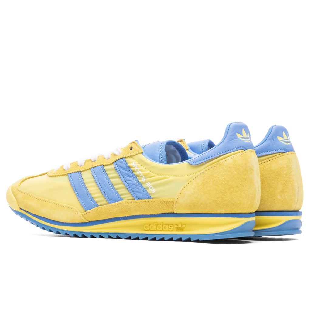 adidas Originals x Sporty & Rich SL72 Women's - Light Yellow/Real Blue/White
