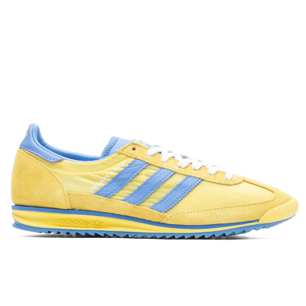 adidas Originals x Sporty & Rich SL72 Women's - Light Yellow/Real Blue/White