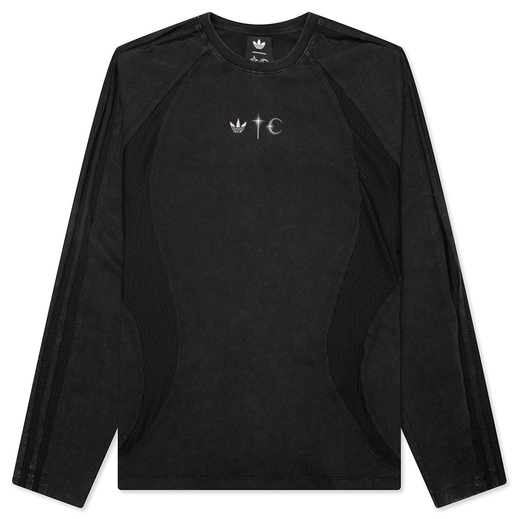 adidas Originals x Thug Club L/S T-Shirt - Black
