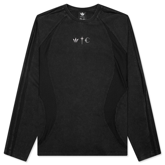 adidas Originals x Thug Club L/S T-Shirt - Black