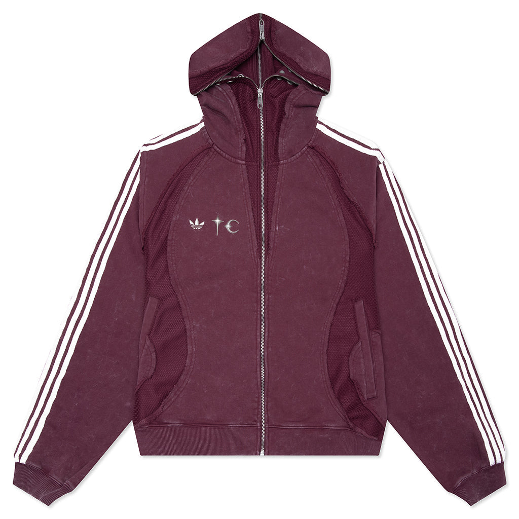 adidas Originals x Thug Club TG Sweat Hoodie - Maroon