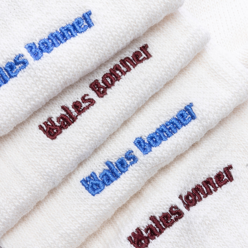 adidas Originals x Wales Bonner 3 Stripes Socks - Core White