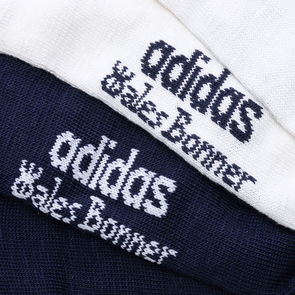adidas Originals x Wales Bonner 3 Stripes Socks - Night Navy/Core White