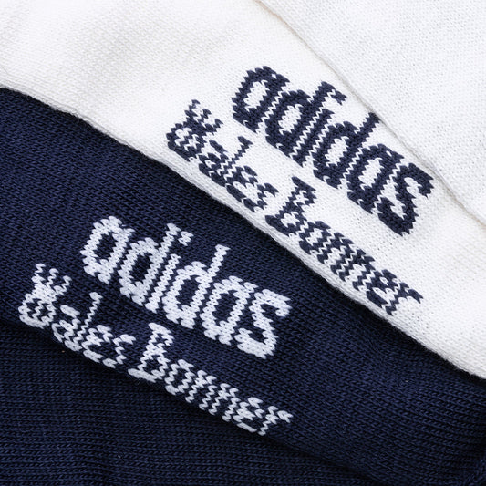 adidas Originals x Wales Bonner 3 Stripes Socks - Night Navy/Core White