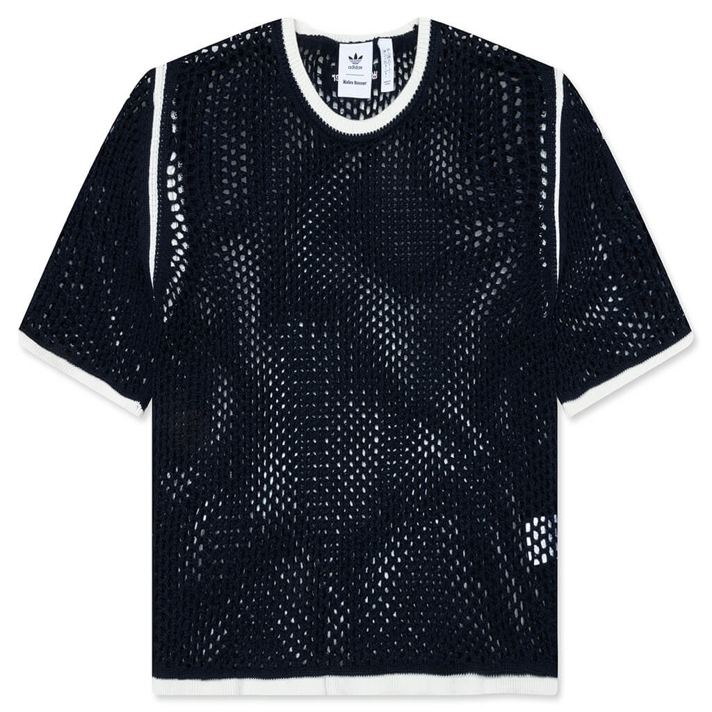 adidas Originals x Wales Bonner Knit Tee - Night Navy