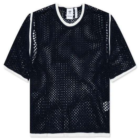 adidas Originals x Wales Bonner Knit Tee - Night Navy