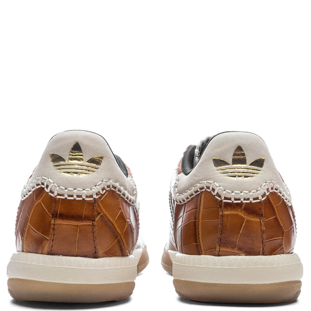 adidas Originals x Wales Bonner Samba Metallic - Silver Metal/Silver Metal/Easy Yellow