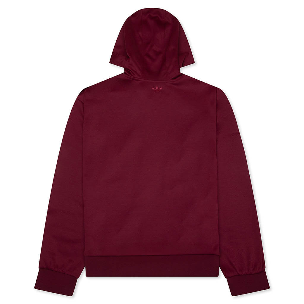 adidas Originals x Wales Bonner Track Hoodie - Collegiate Burgundy