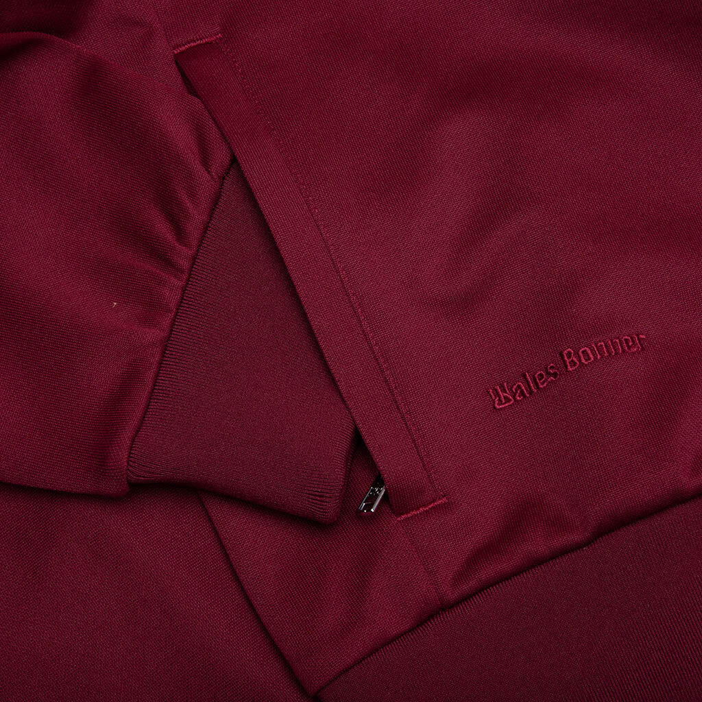 adidas Originals x Wales Bonner Track Hoodie - Collegiate Burgundy
