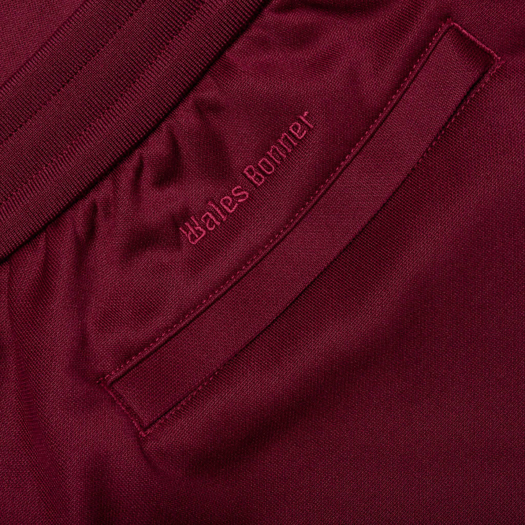 adidas Originals x Wales Bonner Track Shorts - Collegiate Burgundy